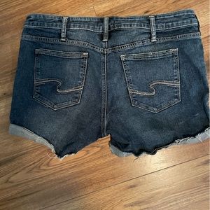 Suki Silver Jean Short